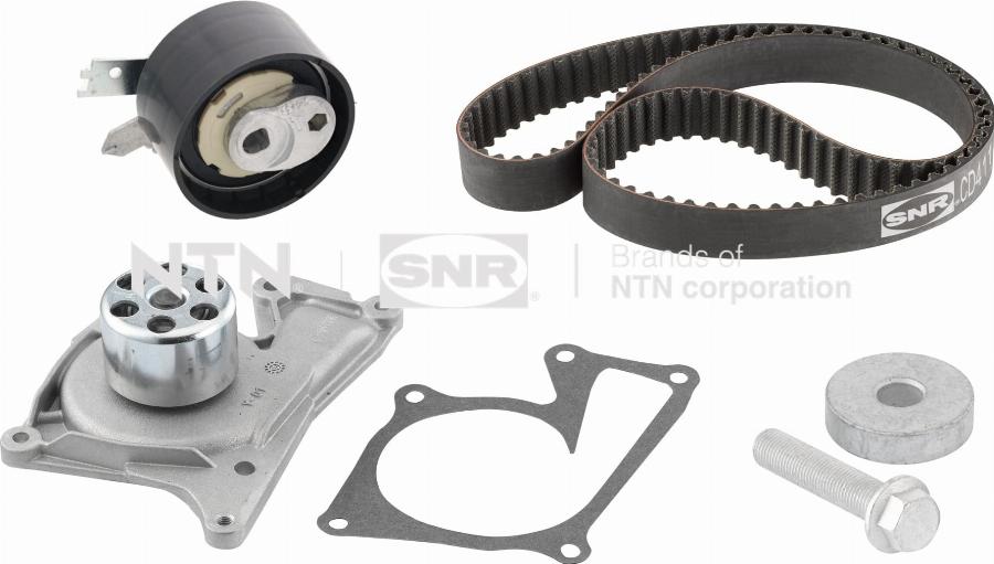 SNR KDP455.650 - Pompa acqua + Kit cinghie dentate www.autoricambi360.it