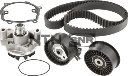 SNR KDP455.620 - Pompa acqua + Kit cinghie dentate www.autoricambi360.it