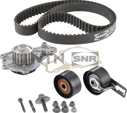 SNR KDP452.340 - Pompa acqua + Kit cinghie dentate www.autoricambi360.it