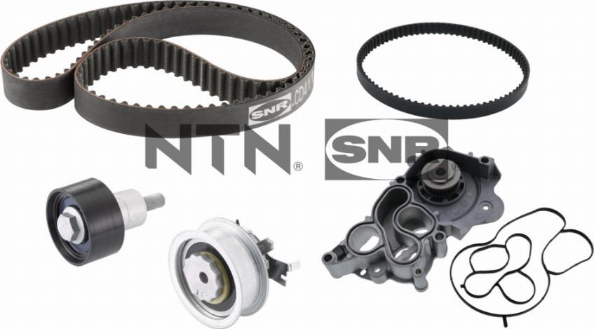 SNR KDP457.752 - Pompa acqua + Kit cinghie dentate www.autoricambi360.it