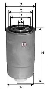 Sofima S 4381 NR - Filtro carburante www.autoricambi360.it