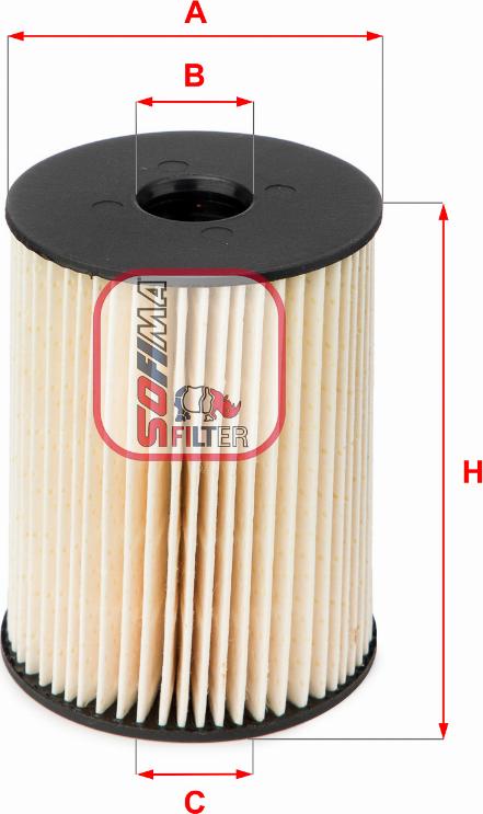 Sofima S 6054 NE - Filtro carburante www.autoricambi360.it