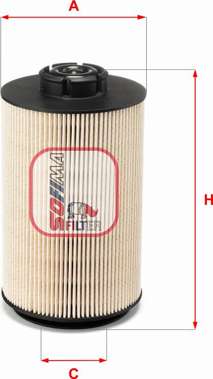 Sofima S 6039 NE - Filtro carburante www.autoricambi360.it