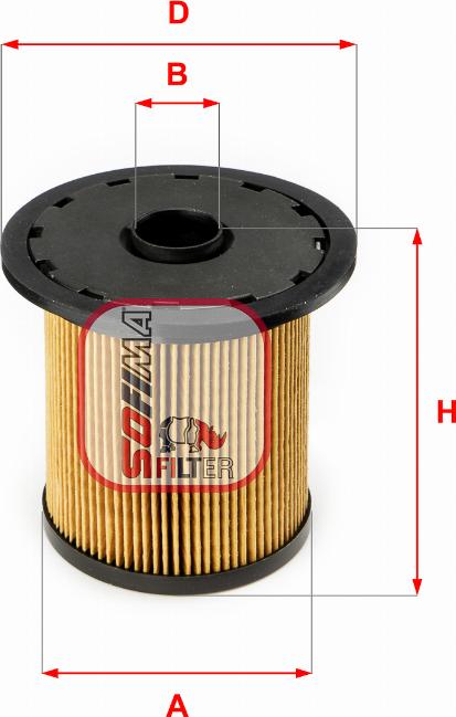 Sofima S 0914 NC - Filtro carburante www.autoricambi360.it