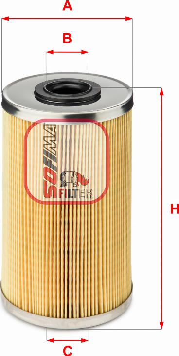 Sofima S 0491 N - Filtro carburante www.autoricambi360.it
