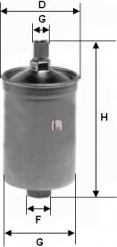 Sofima S 1503 B - Filtro carburante www.autoricambi360.it
