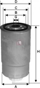 Sofima S 1812 NR - Filtro carburante www.autoricambi360.it