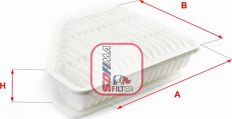 Sofima S 3504 A - Filtro aria www.autoricambi360.it