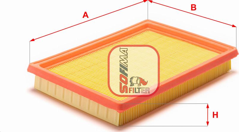 Sofima S 3576 A - Filtro aria www.autoricambi360.it