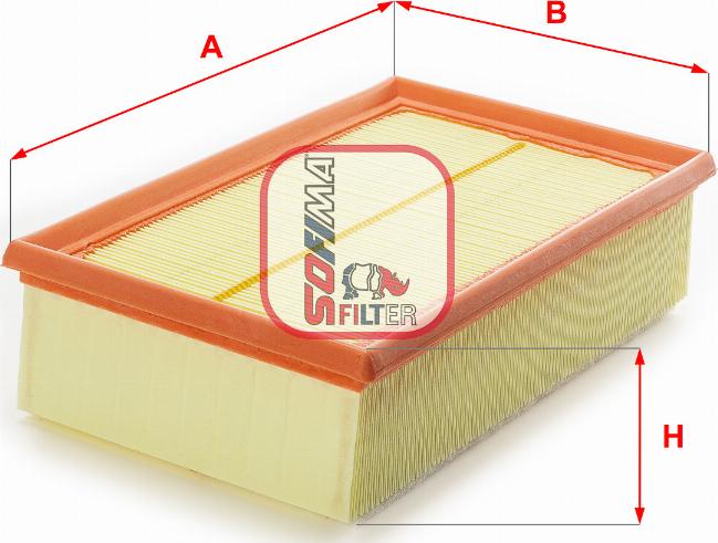 Sofima S 3351 A - Filtro aria www.autoricambi360.it