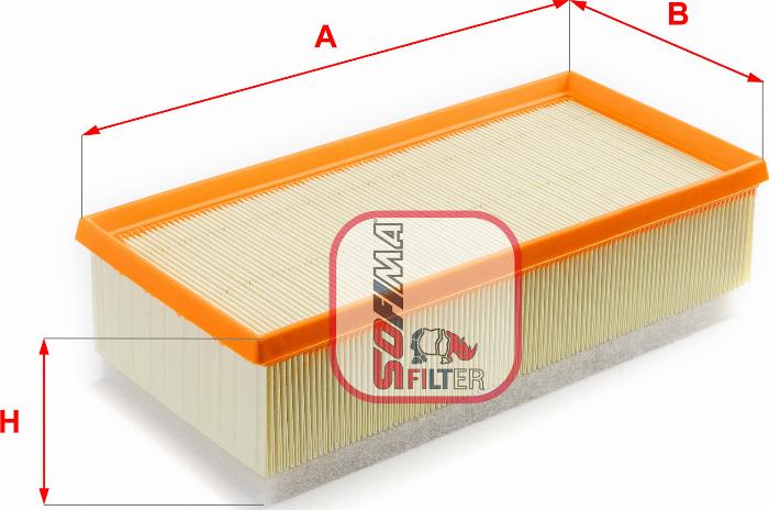 Sofima S 3334 A - Filtro aria www.autoricambi360.it