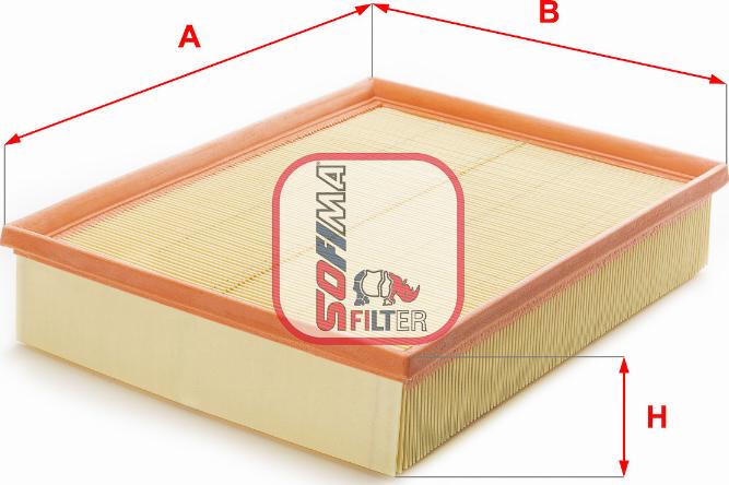 Sofima S 3268 A - Filtro aria www.autoricambi360.it