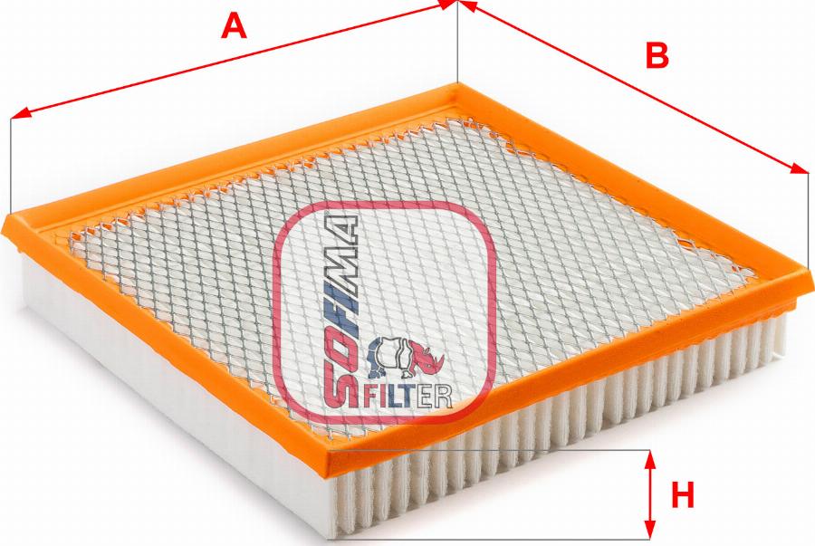 Sofima S 3A43 A - Filtro aria www.autoricambi360.it