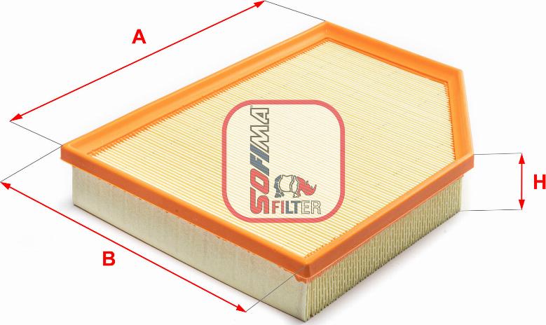 Sofima S 3A62 A - Filtro aria www.autoricambi360.it