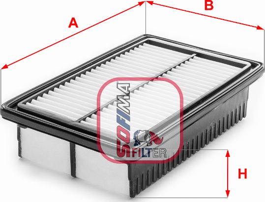 Sofima S 3A21 A - Filtro aria www.autoricambi360.it