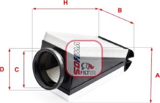Sofima S 3B87 A - Filtro aria www.autoricambi360.it