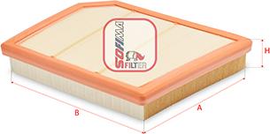 Sofima S 3C61 A - Filtro aria www.autoricambi360.it