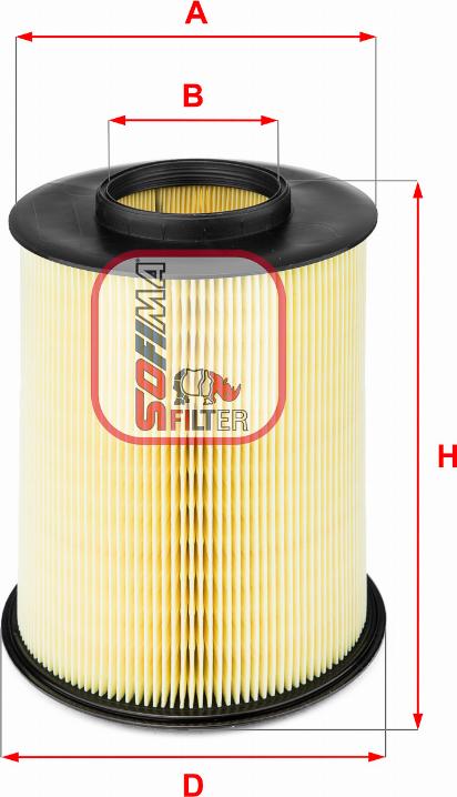 Sofima S 2722 A - Filtro aria www.autoricambi360.it