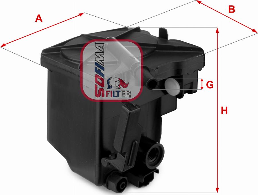 Sofima S 7420 NR - Filtro carburante www.autoricambi360.it