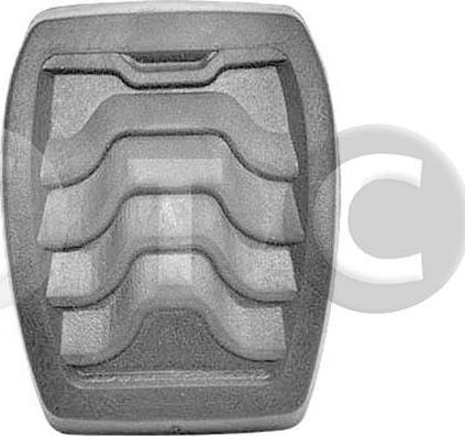 STC T441830 - Rivestimento pedale, Pedale del freno www.autoricambi360.it