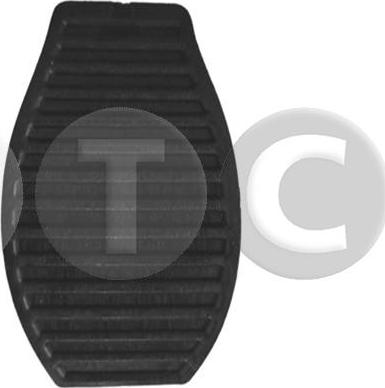 STC T441820 - Rivestimento pedale, Pedale frizione www.autoricambi360.it