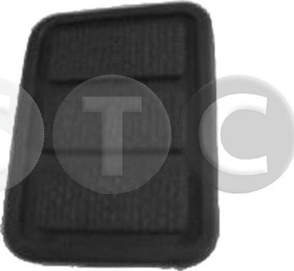 STC T441821 - Rivestimento pedale, Pedale frizione www.autoricambi360.it