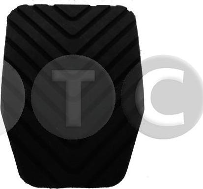 STC T457812 - Rivestimento pedale, Pedale del freno www.autoricambi360.it