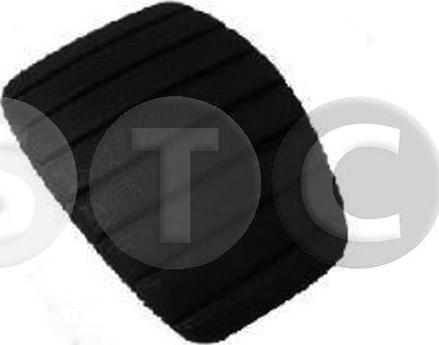 STC T457798 - Rivestimento pedale, Pedale del freno www.autoricambi360.it