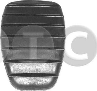 STC T404717 - Rivestimento pedale, Pedale del freno www.autoricambi360.it