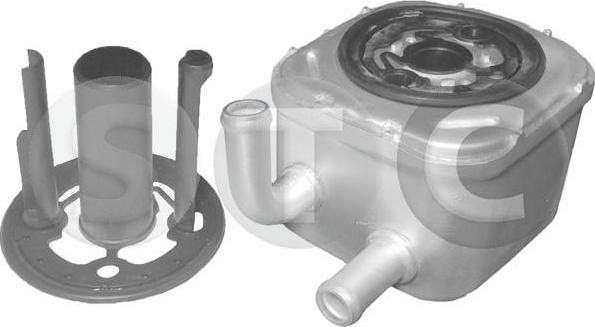 STC T406323 - Radiatore olio, Olio motore www.autoricambi360.it