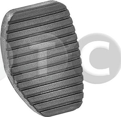 STC T402771 - Rivestimento pedale, Pedale frizione www.autoricambi360.it