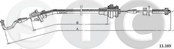STC T480679 - Cavo acceleratore www.autoricambi360.it