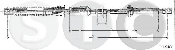 STC T481879 - Cavo acceleratore www.autoricambi360.it