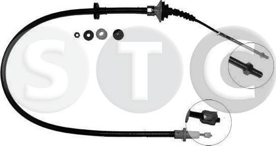 STC T483546 - Cavo comando, Comando frizione www.autoricambi360.it