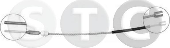 STC T483275 - Cavo acceleratore www.autoricambi360.it
