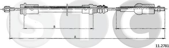 STC T482918 - Cavo comando, Comando frizione www.autoricambi360.it