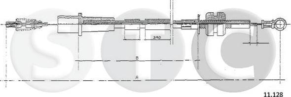 STC T482575 - Cavo acceleratore www.autoricambi360.it