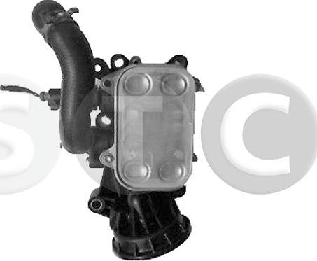 STC T438955 - Radiatore olio, Olio motore www.autoricambi360.it