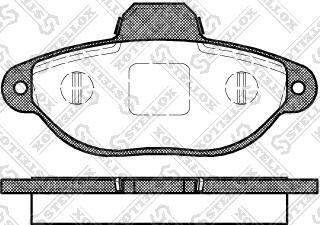 ATE 603951 - Kit pastiglie freno, Freno a disco www.autoricambi360.it