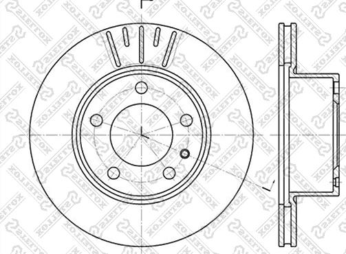 BENDIX 520159 - Discofreno www.autoricambi360.it