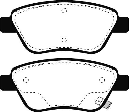 Magneti Marelli 363916060561 - Kit pastiglie freno, Freno a disco www.autoricambi360.it