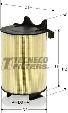 Tecneco Filters AR9800 - Filtro aria www.autoricambi360.it