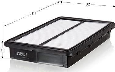 MAHLE LX 4469 - Filtro aria www.autoricambi360.it