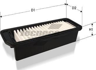 Tecneco Filters AR1607PMJ - Filtro aria www.autoricambi360.it
