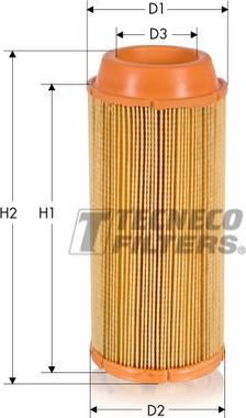 Tecneco Filters AR310T - Filtro aria www.autoricambi360.it