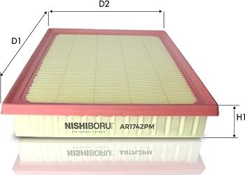 Tecneco Filters AR1742PM - Filtro aria www.autoricambi360.it