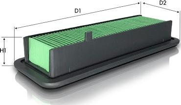 Tecneco Filters AR1719PMJ - Filtro aria www.autoricambi360.it