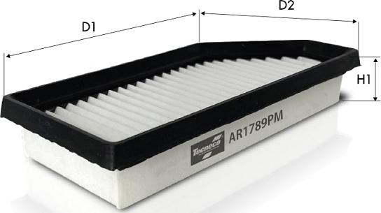 Tecneco Filters AR1789PM - Filtro aria www.autoricambi360.it