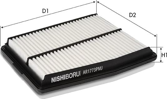Tecneco Filters AR1773PMJ - Filtro aria www.autoricambi360.it