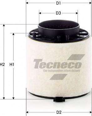 Tecneco Filters AR8K01 - Filtro aria www.autoricambi360.it